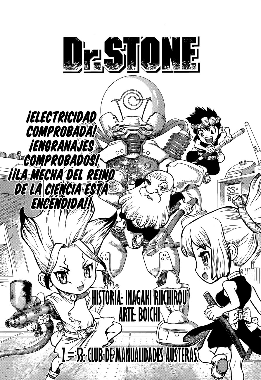 Read Dr. Stone Español Manga Online