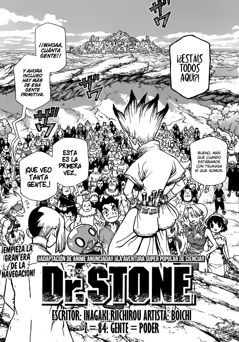 Read Dr. Stone Español Manga Online