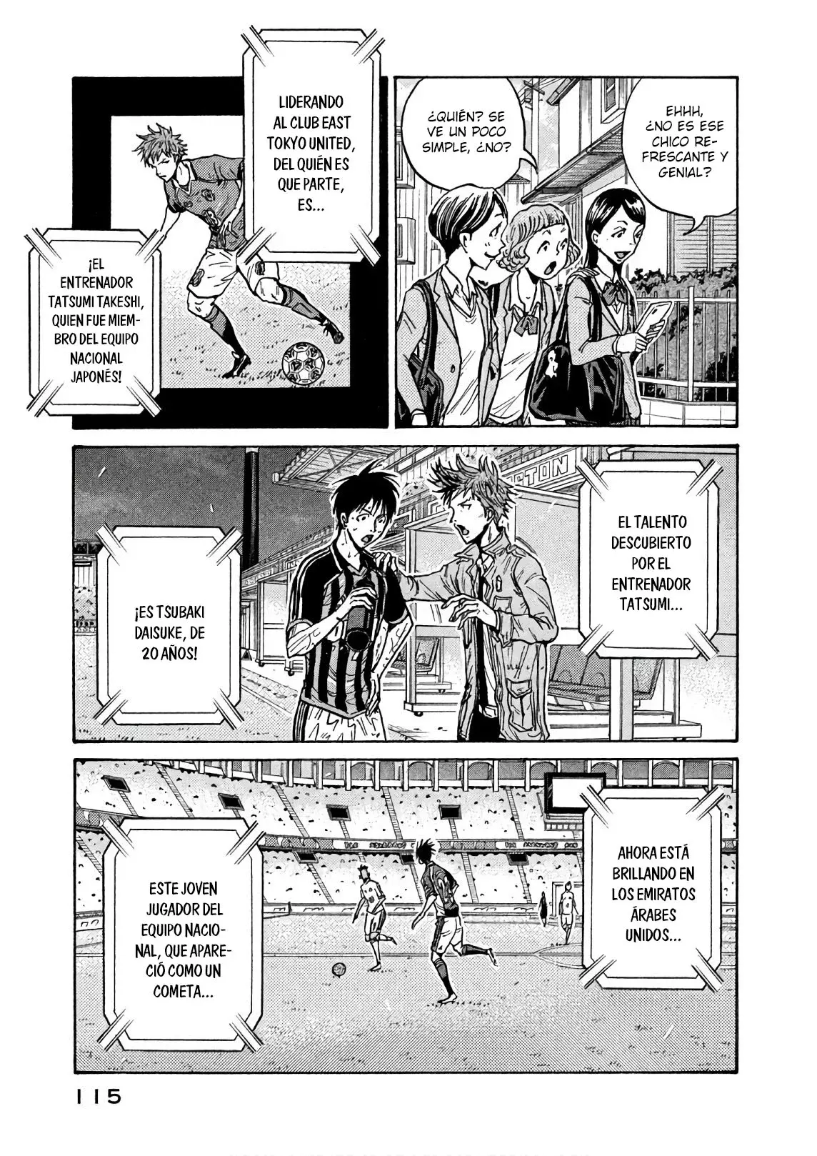 Read Giant Killing Español Manga Online