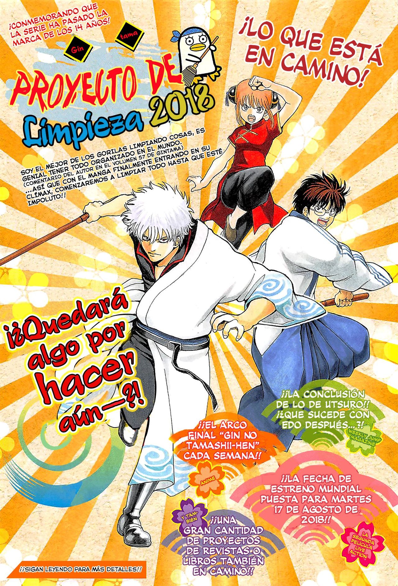 Read Gintama Español Manga Online