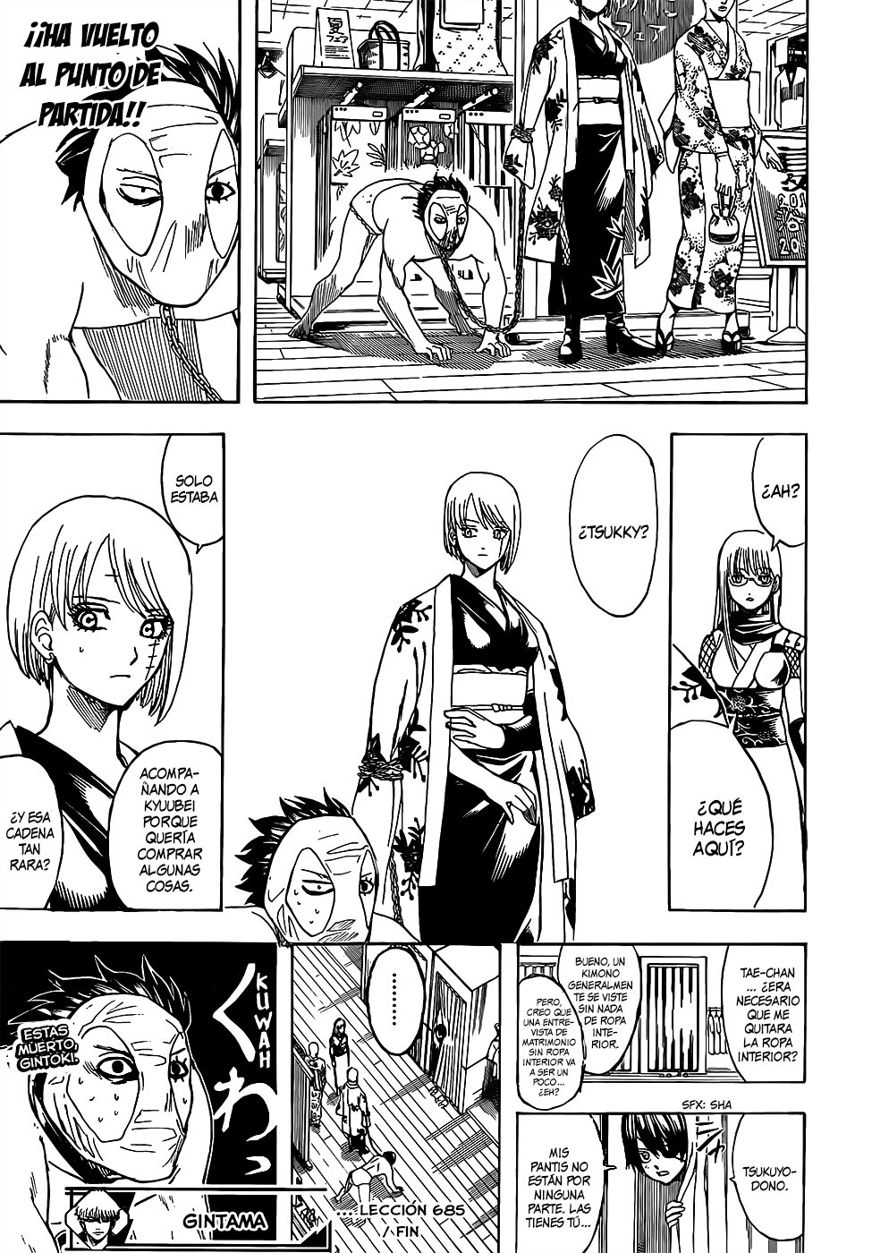 Read Gintama Español Manga Online