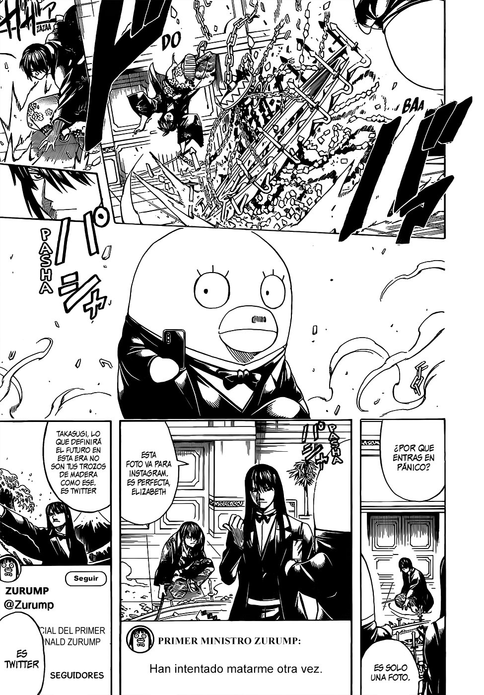 Read Gintama Español Manga Online