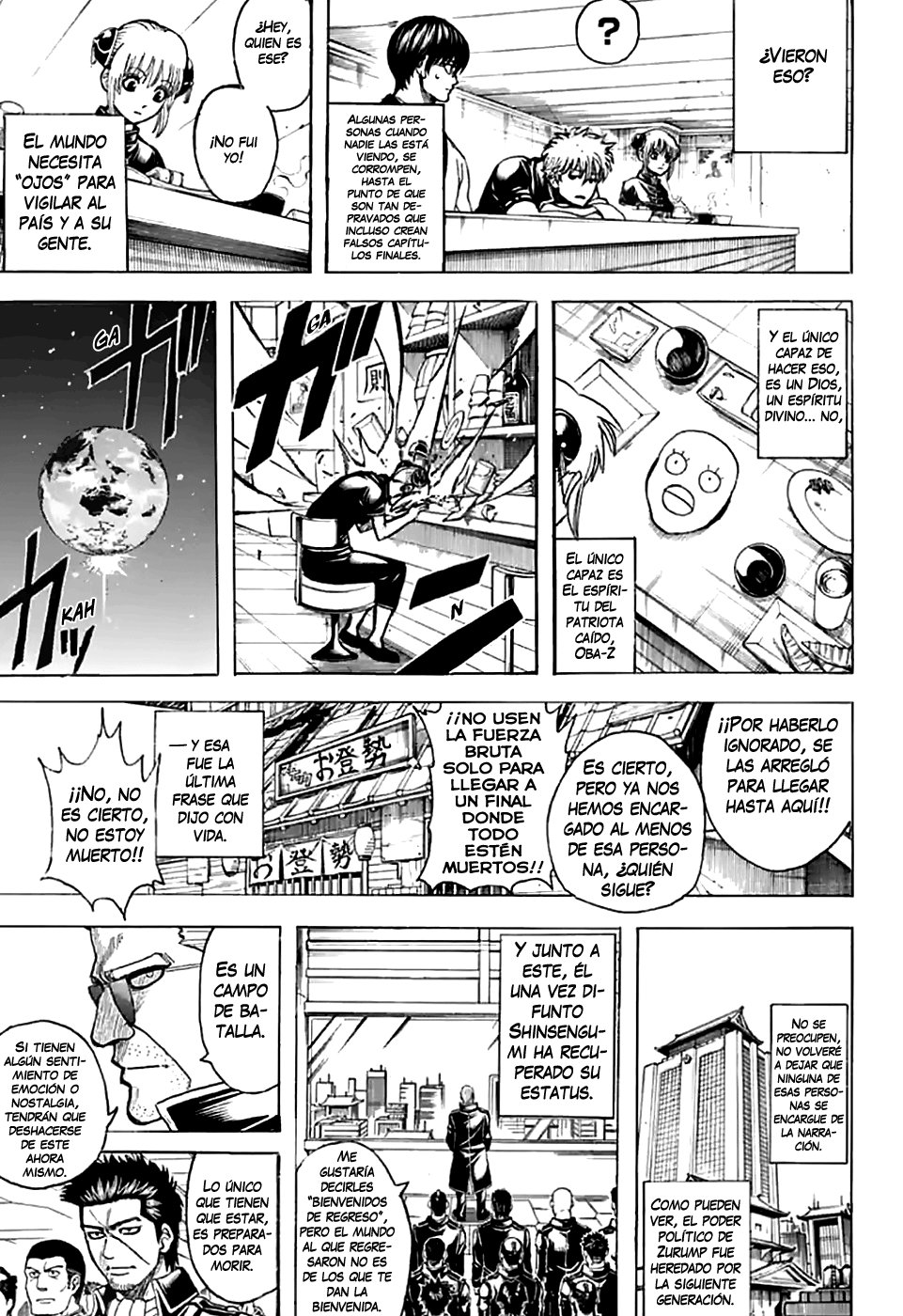 Read Gintama Español Manga Online