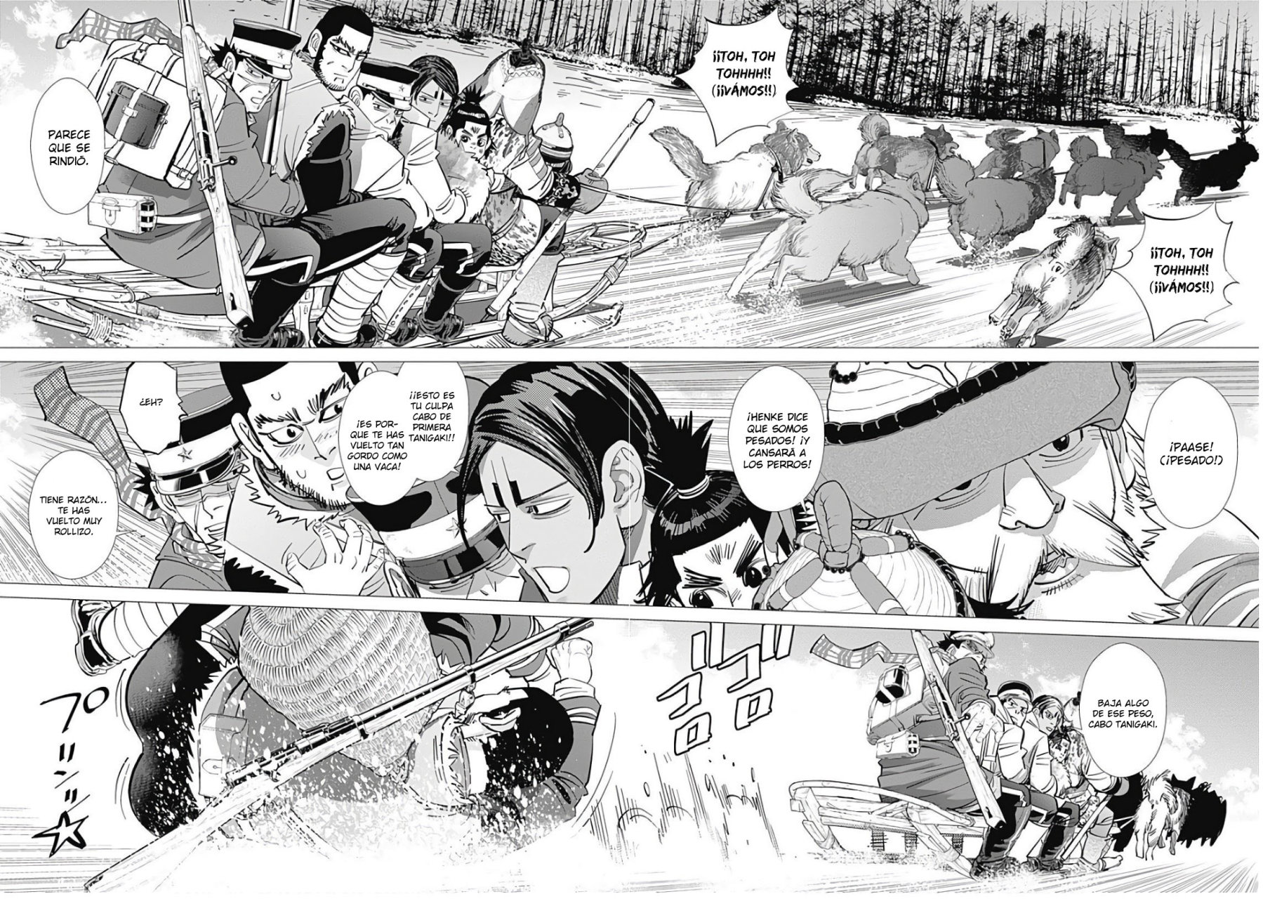Read Golden Kamuy Español Manga Online