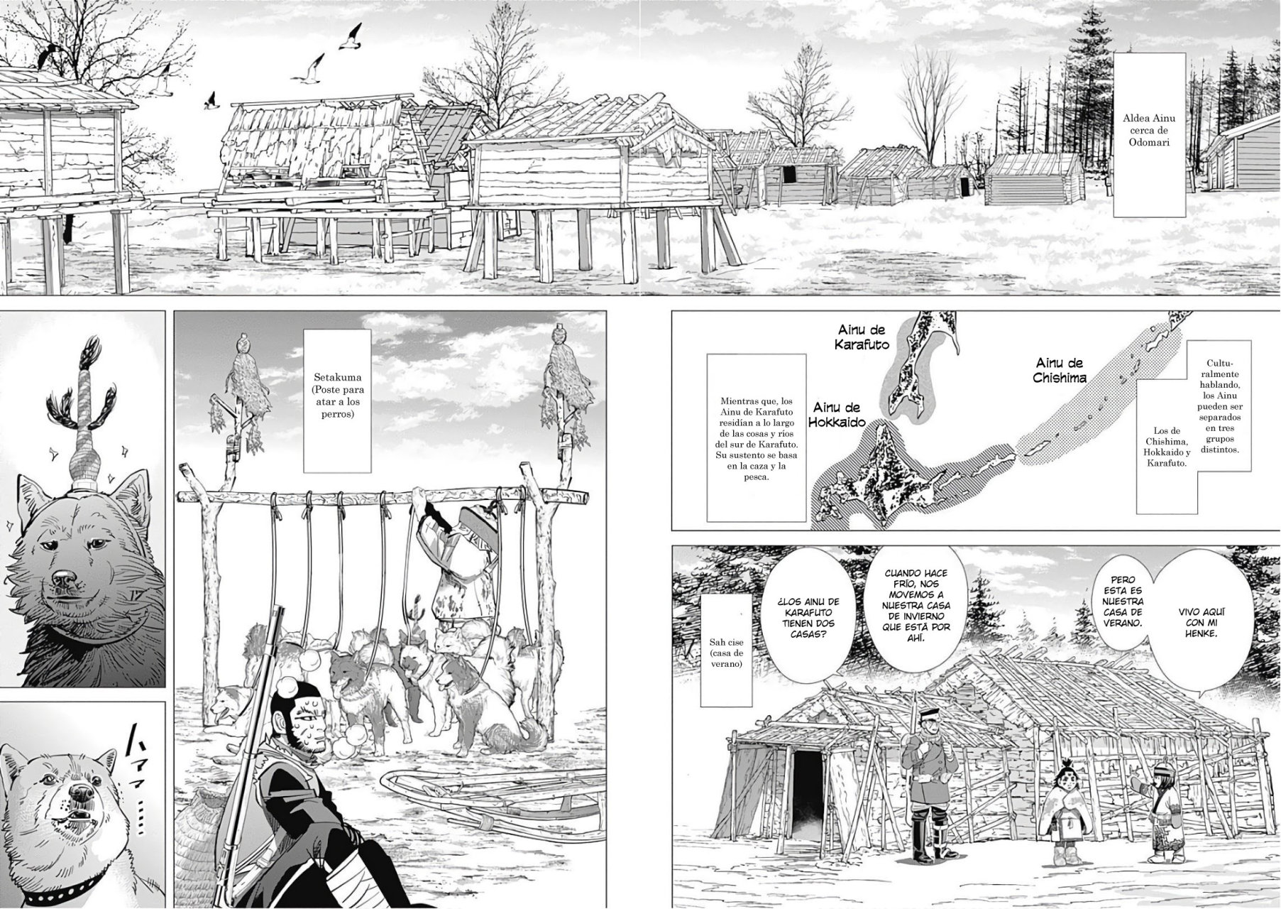 Read Golden Kamuy Español Manga Online