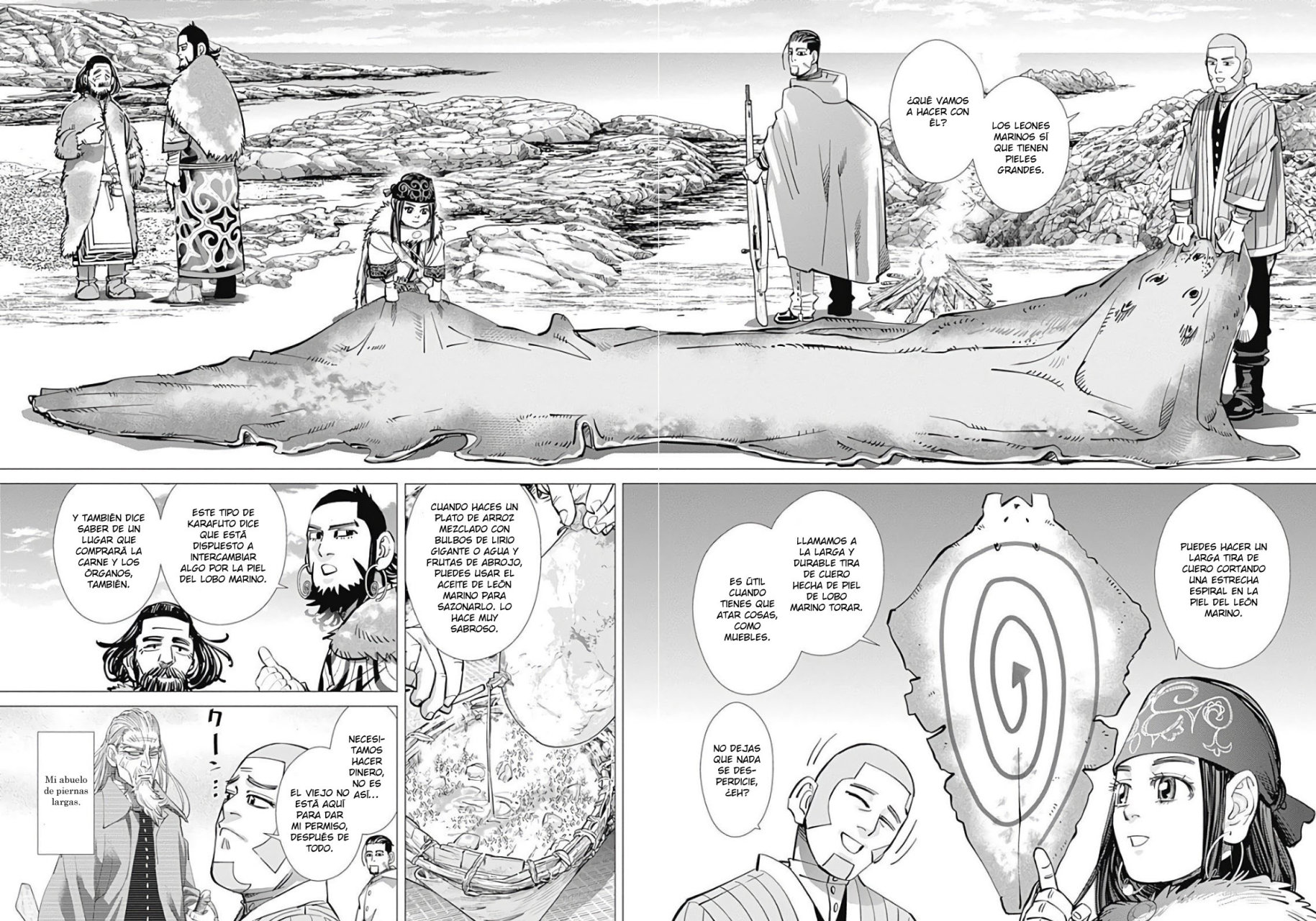 Read Golden Kamuy Español Manga Online