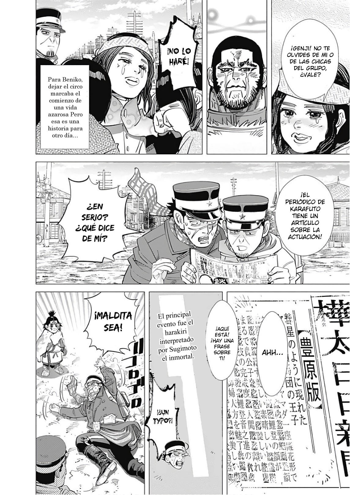Read Golden Kamuy Español Manga Online