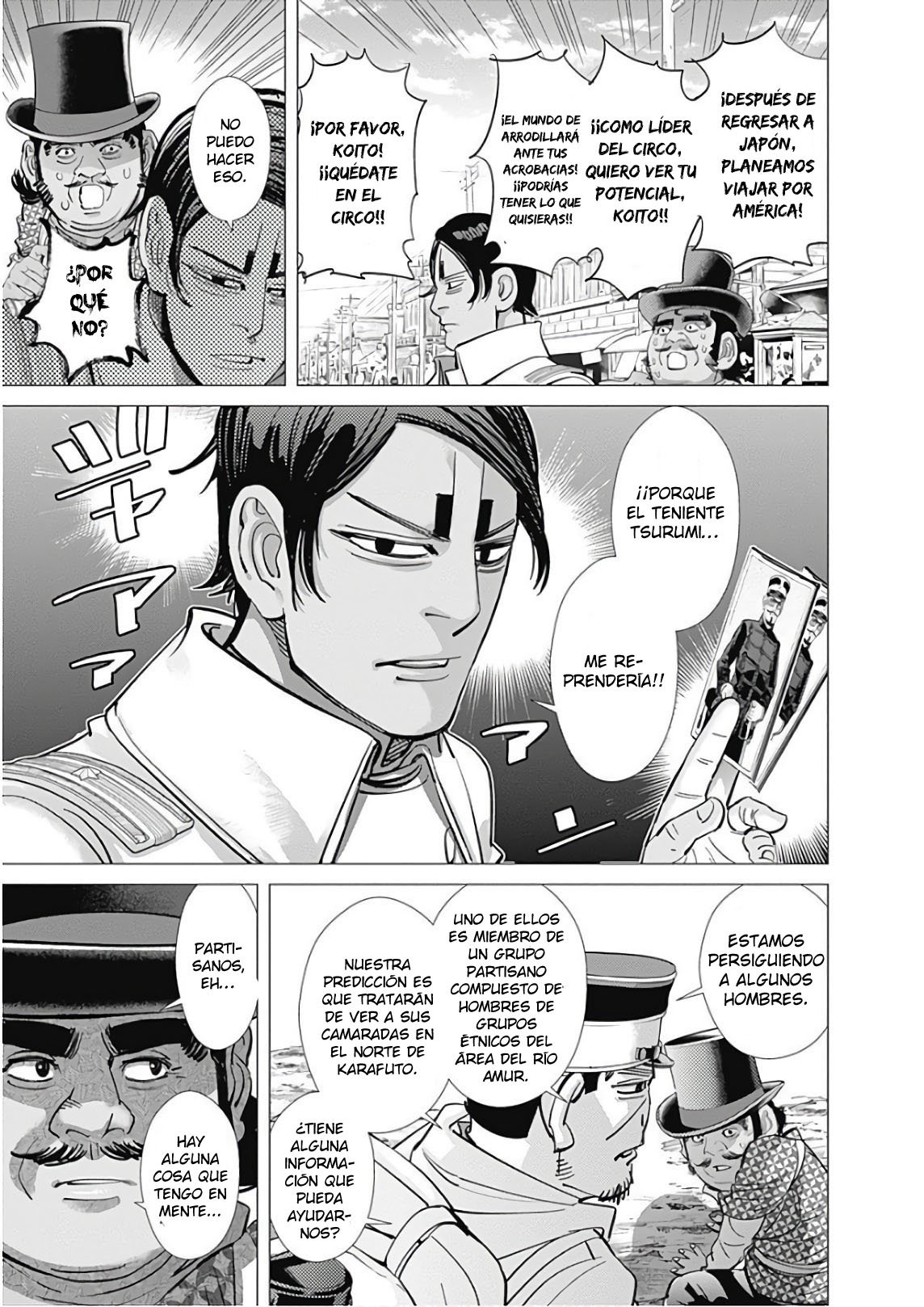 Read Golden Kamuy Español Manga Online