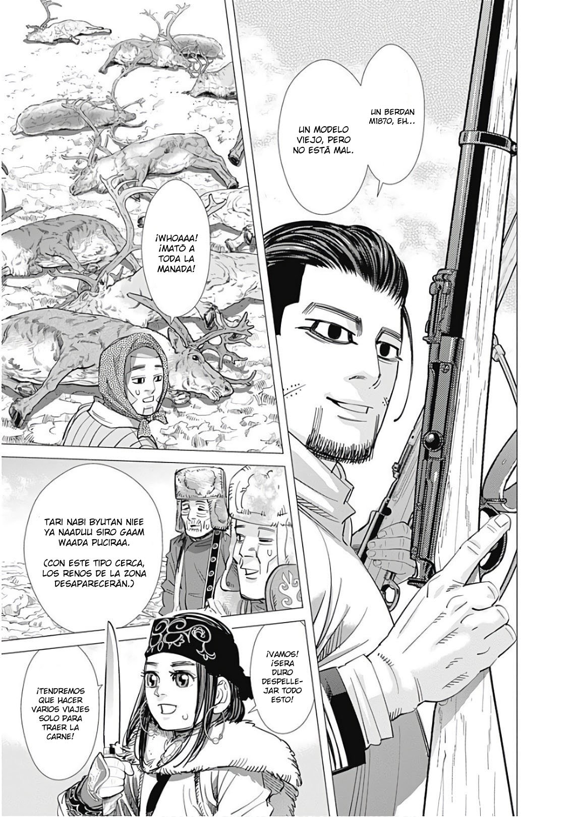 Read Golden Kamuy Español Manga Online