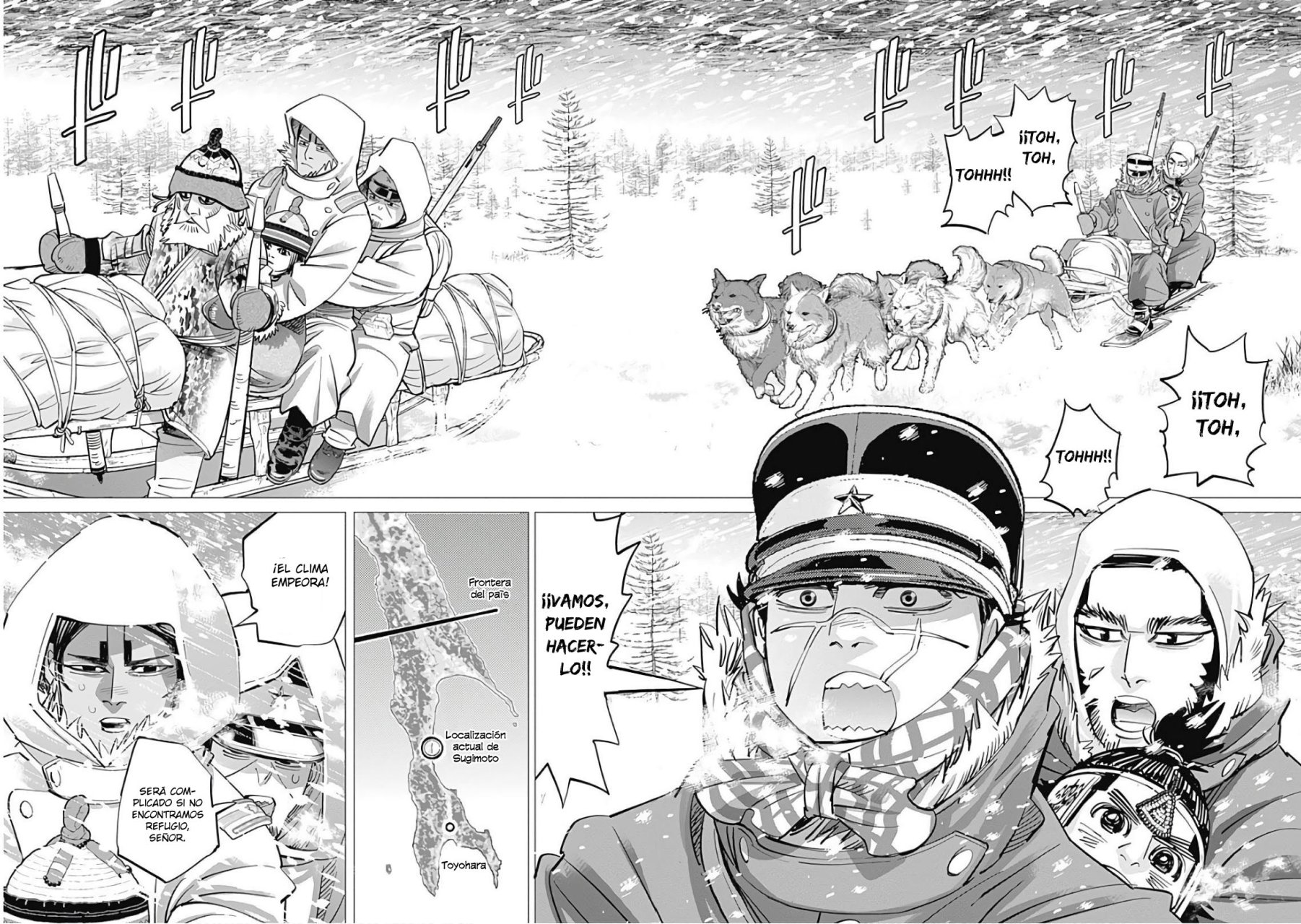 Read Golden Kamuy Español Manga Online