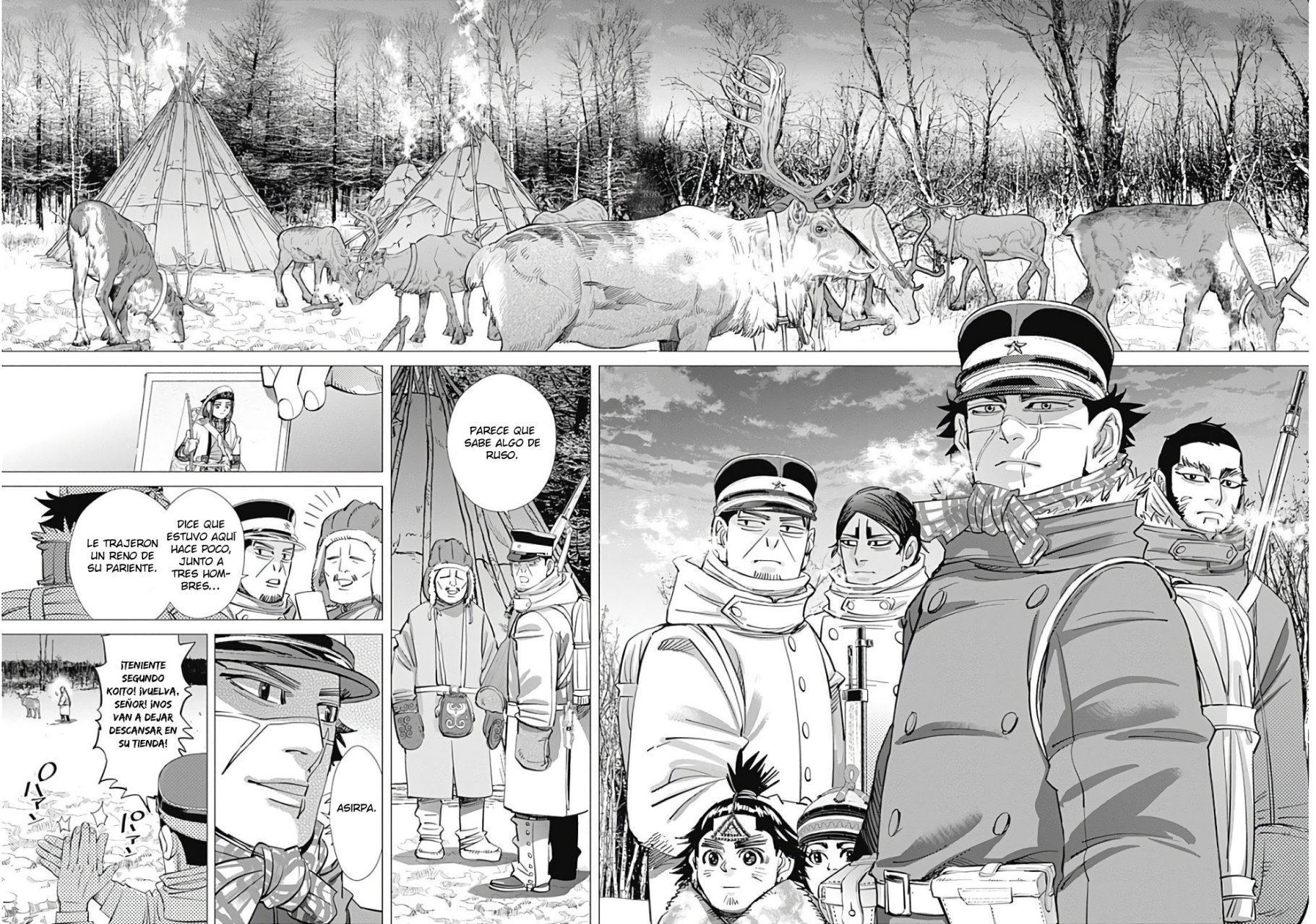 Read Golden Kamuy Español Manga Online