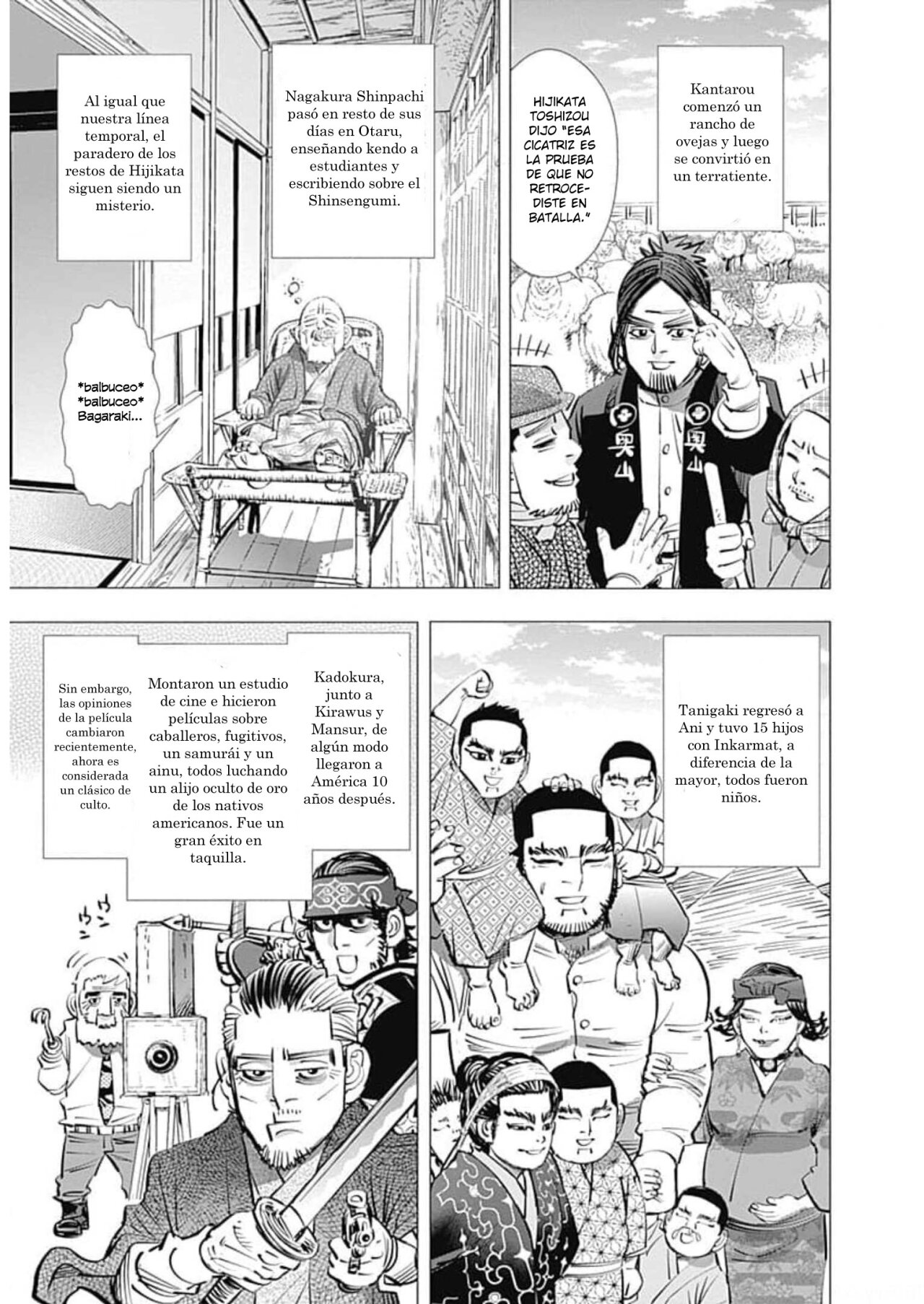 Read Golden Kamuy Español Manga Online