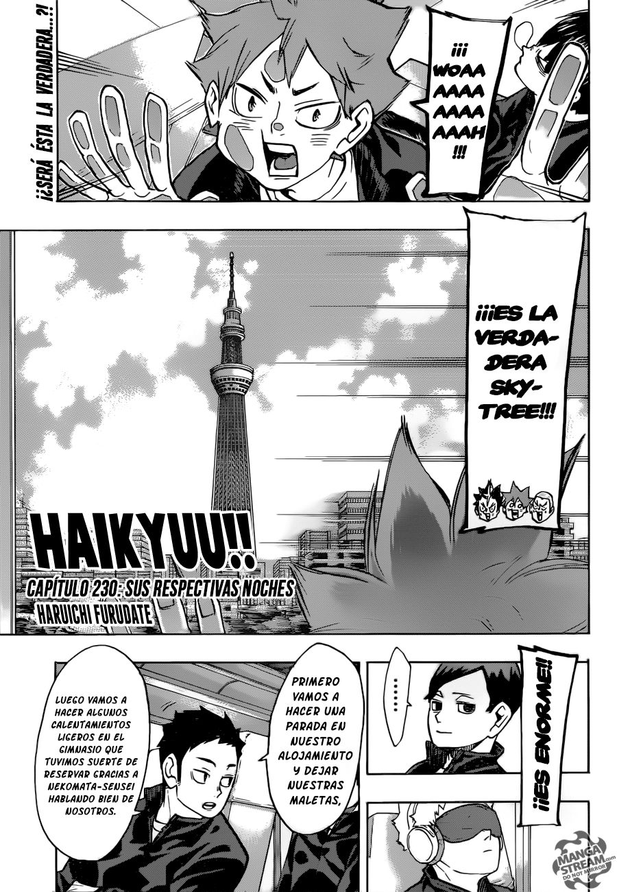 Read Haikyu!! Español Manga Online