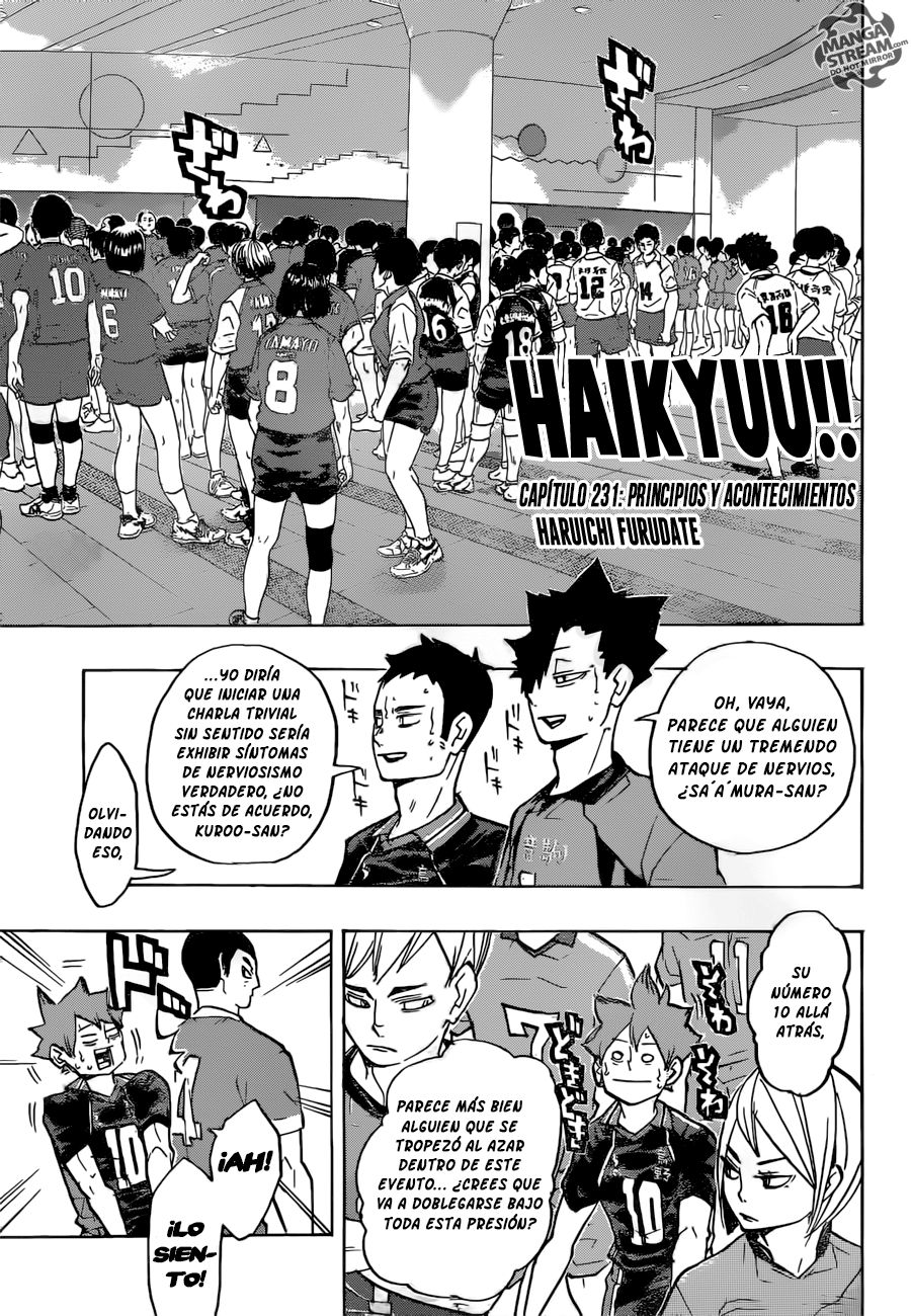 Read Haikyu!! Español Manga Online