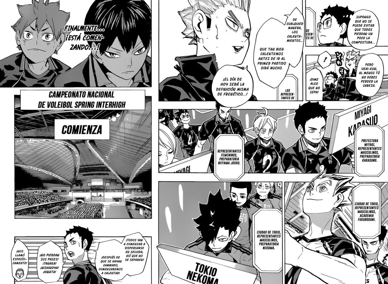 Read Haikyu!! Español Manga Online