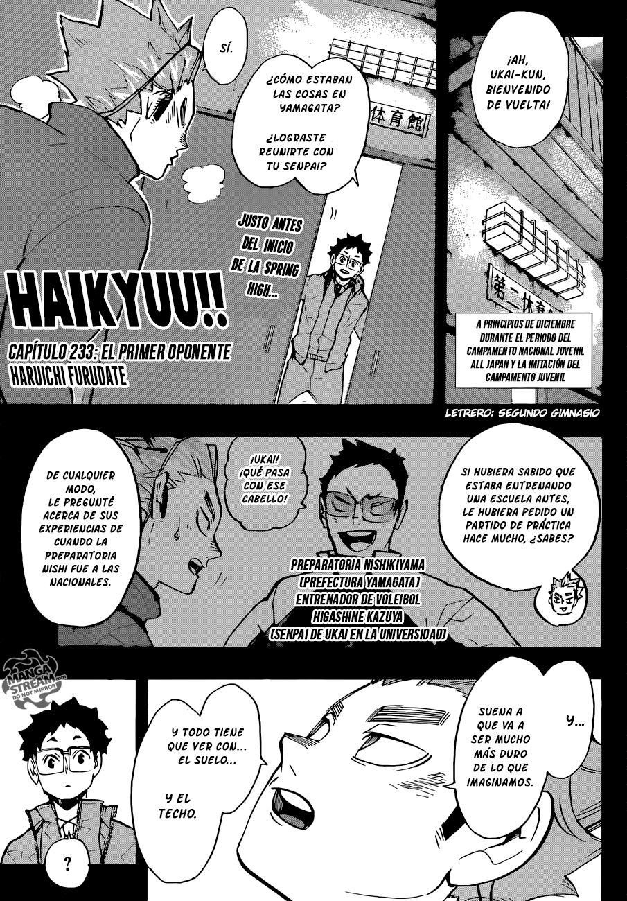 Read Haikyu!! Español Manga Online