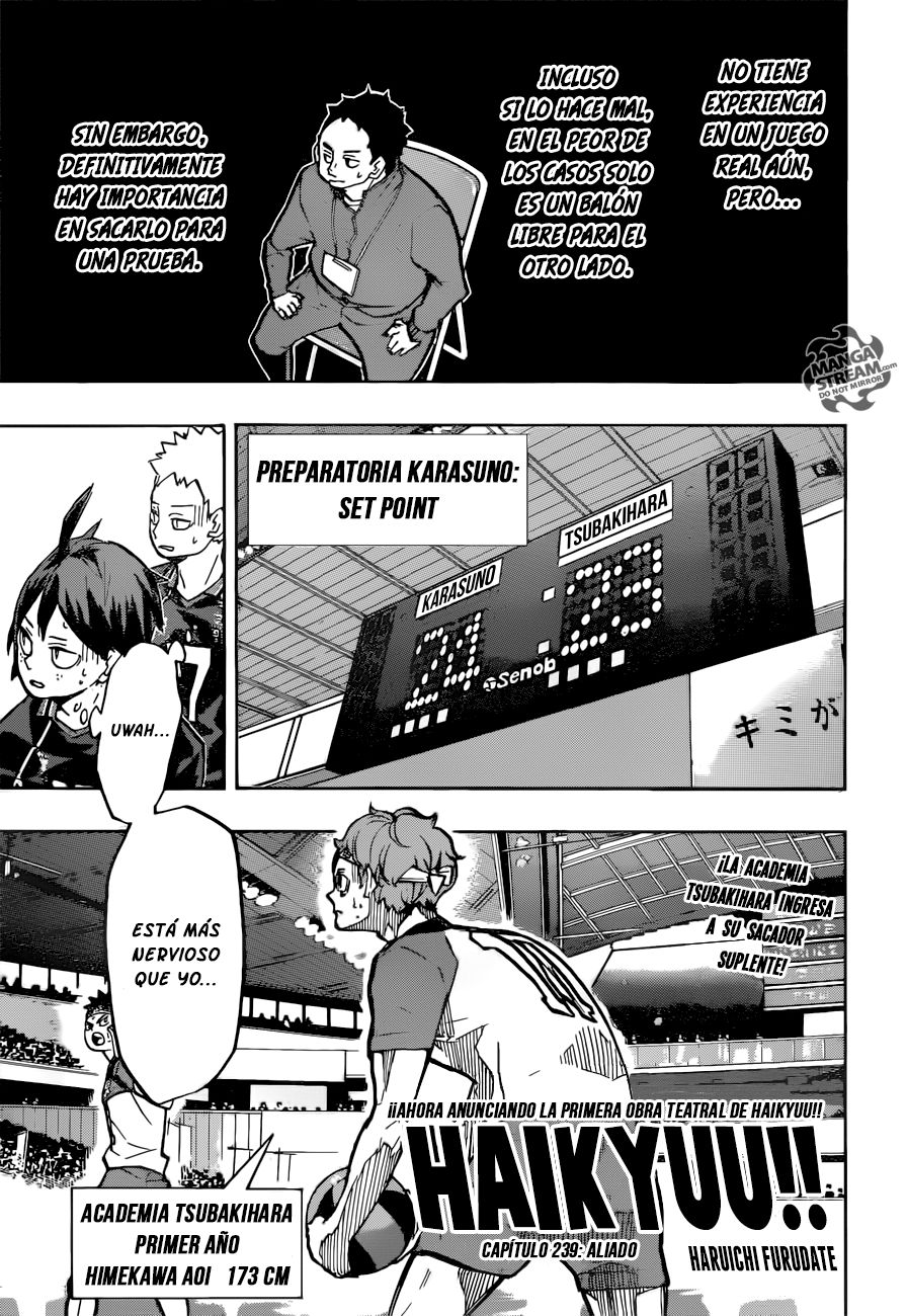 Read Haikyu!! Español Manga Online
