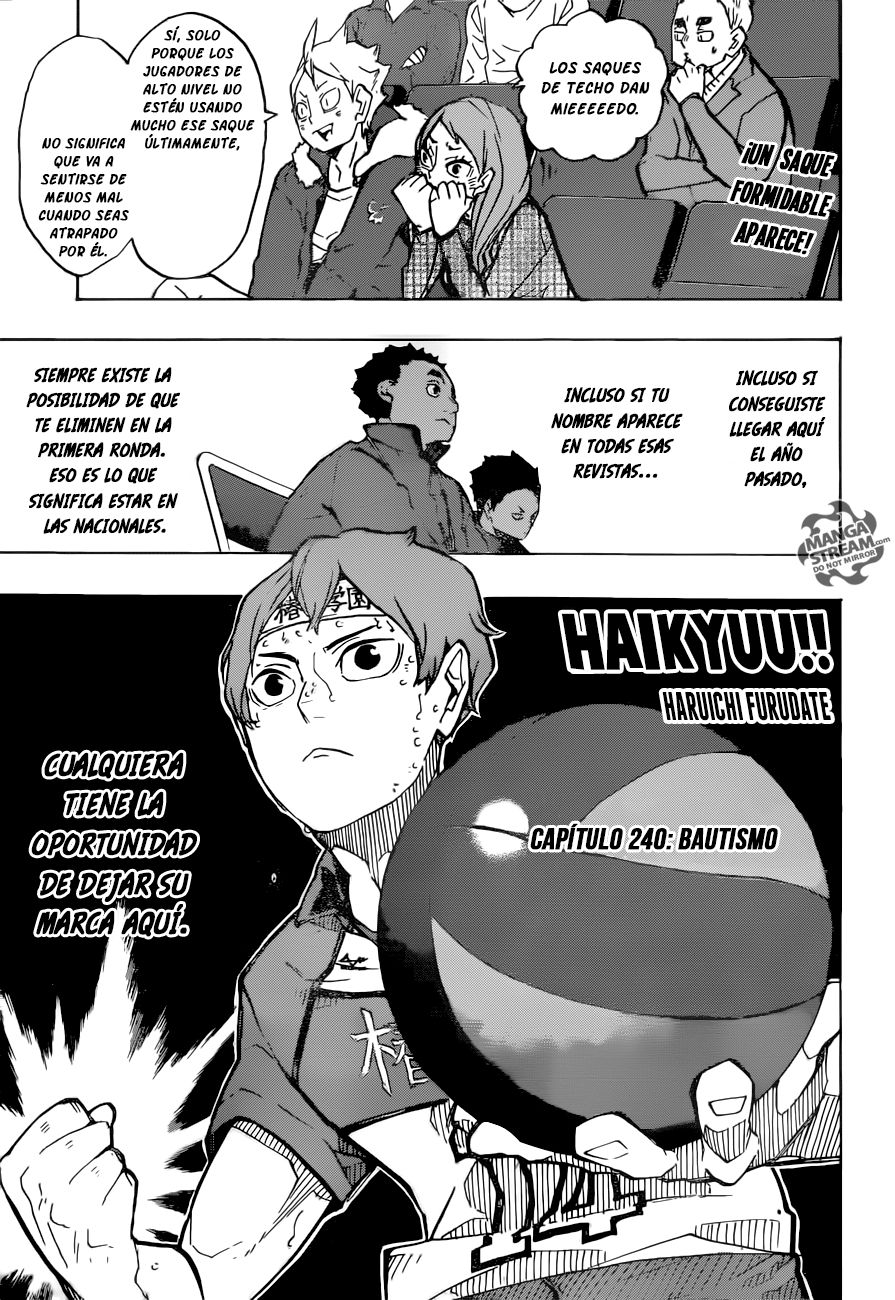 Read Haikyu!! Español Manga Online