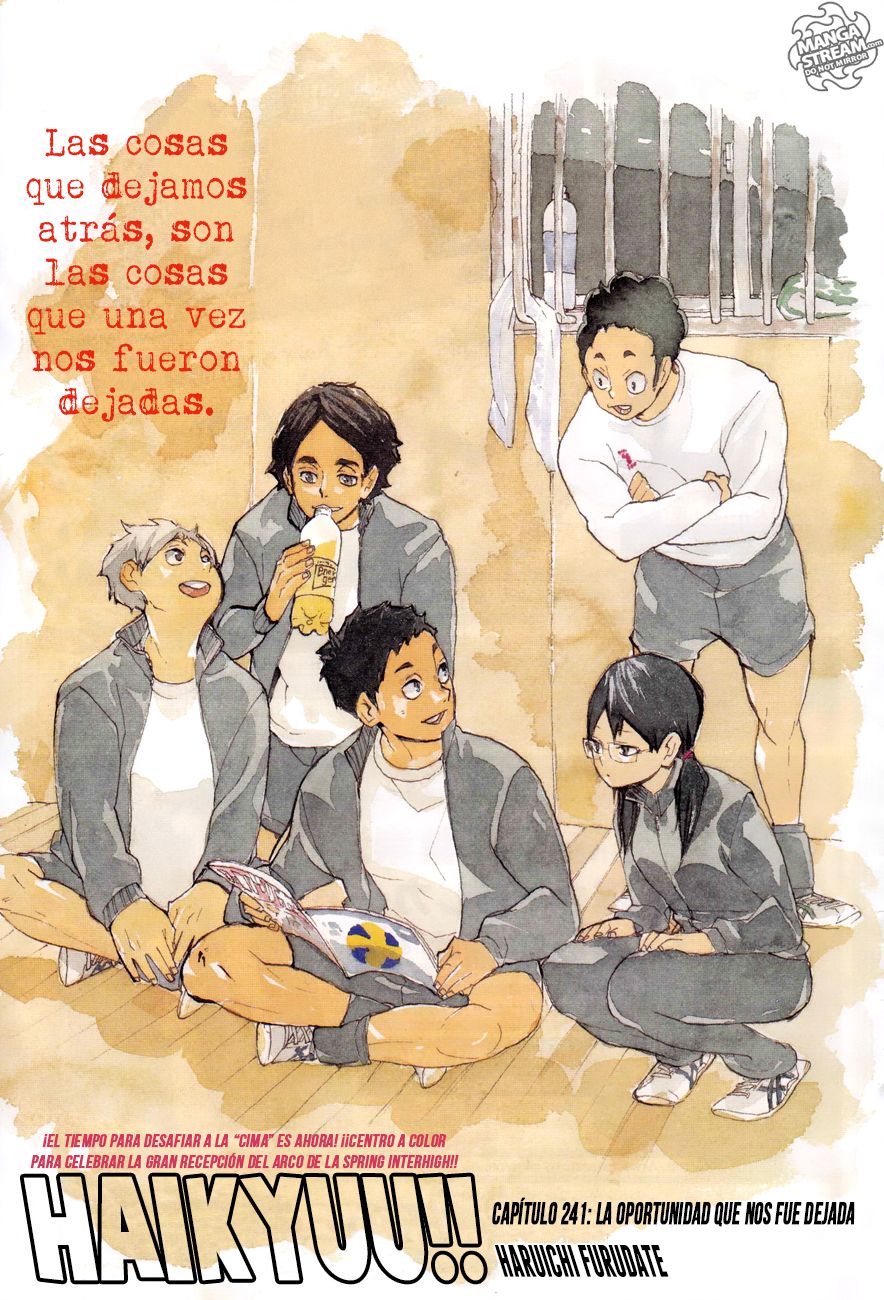 Read Haikyu!! Español Manga Online