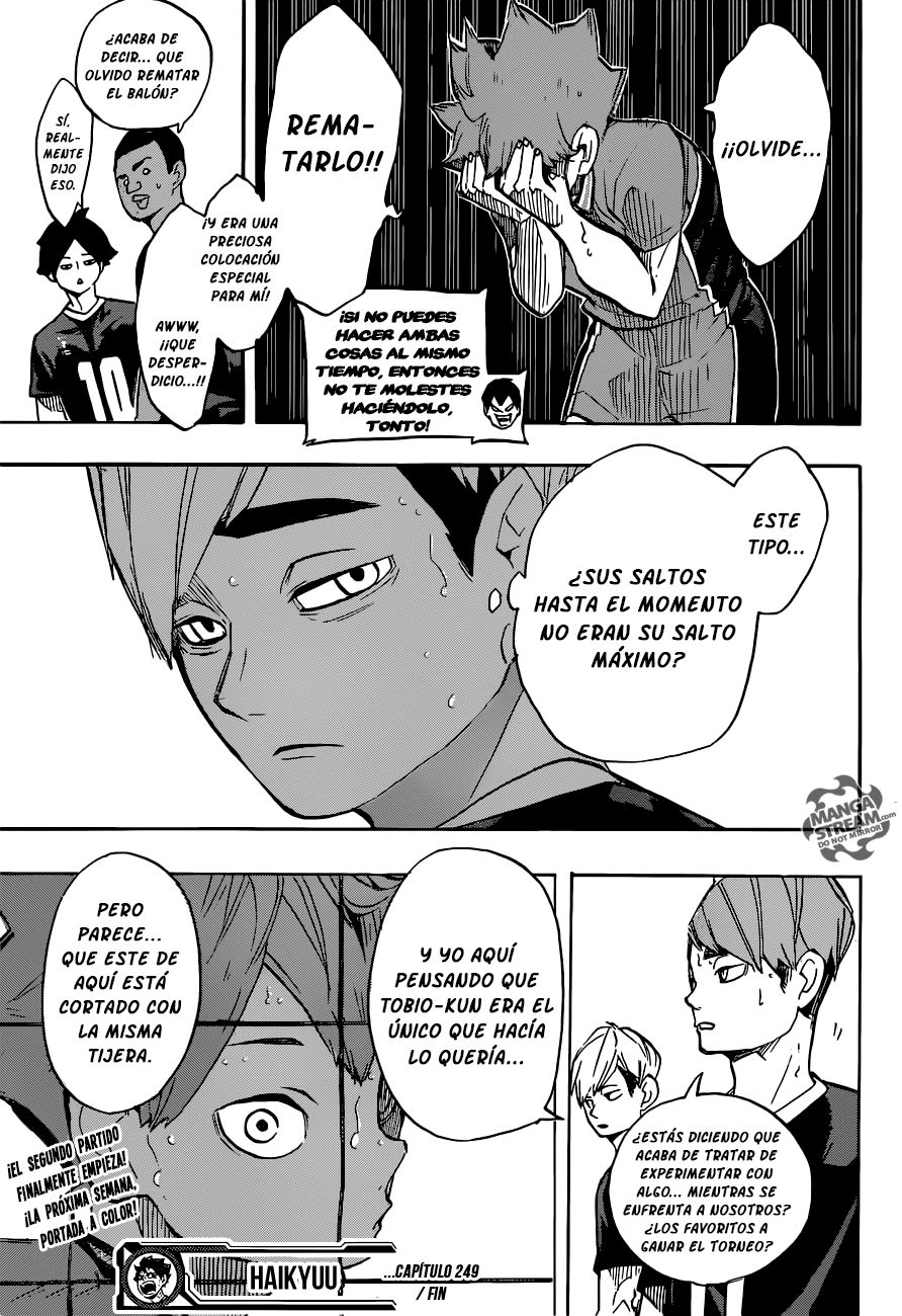 Read Haikyu!! Español Manga Online