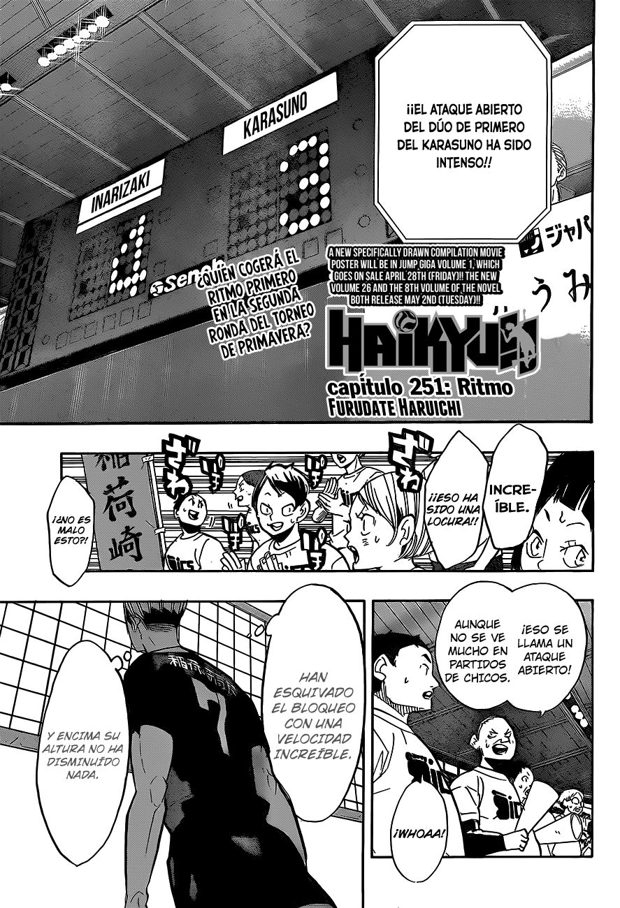 Read Haikyu!! Español Manga Online