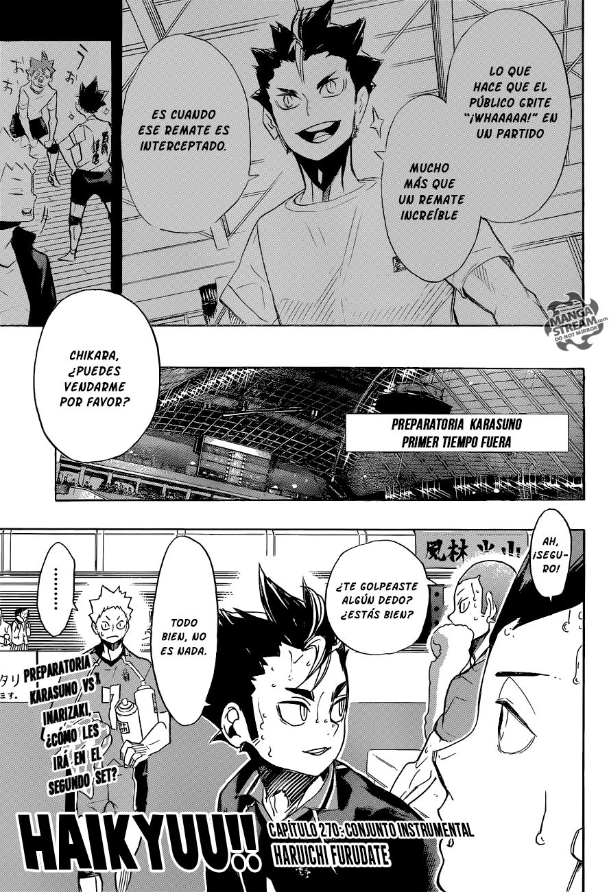 Read Haikyu!! Español Manga Online