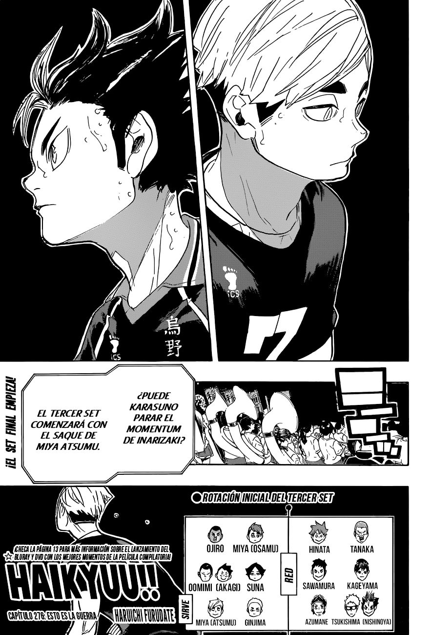 Read Haikyu!! Español Manga Online
