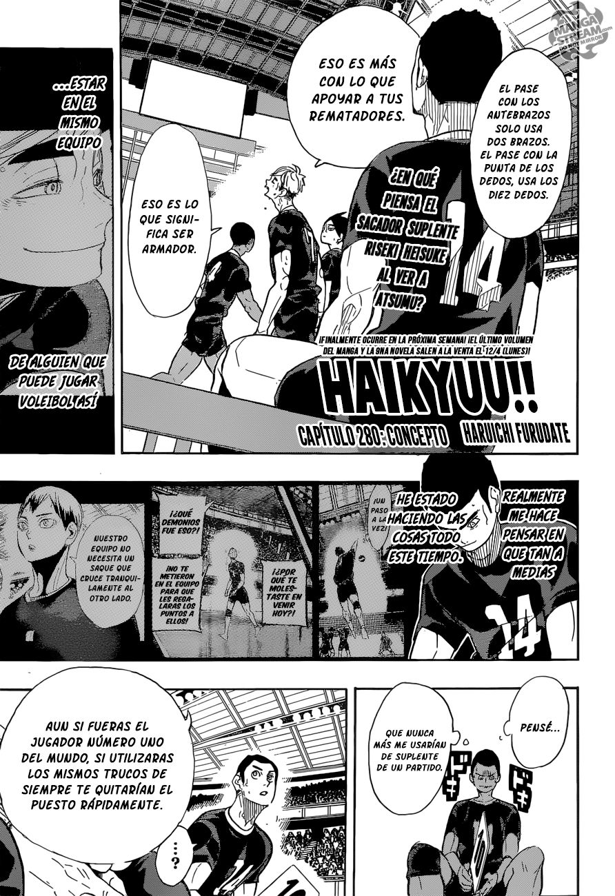 Read Haikyu!! Español Manga Online