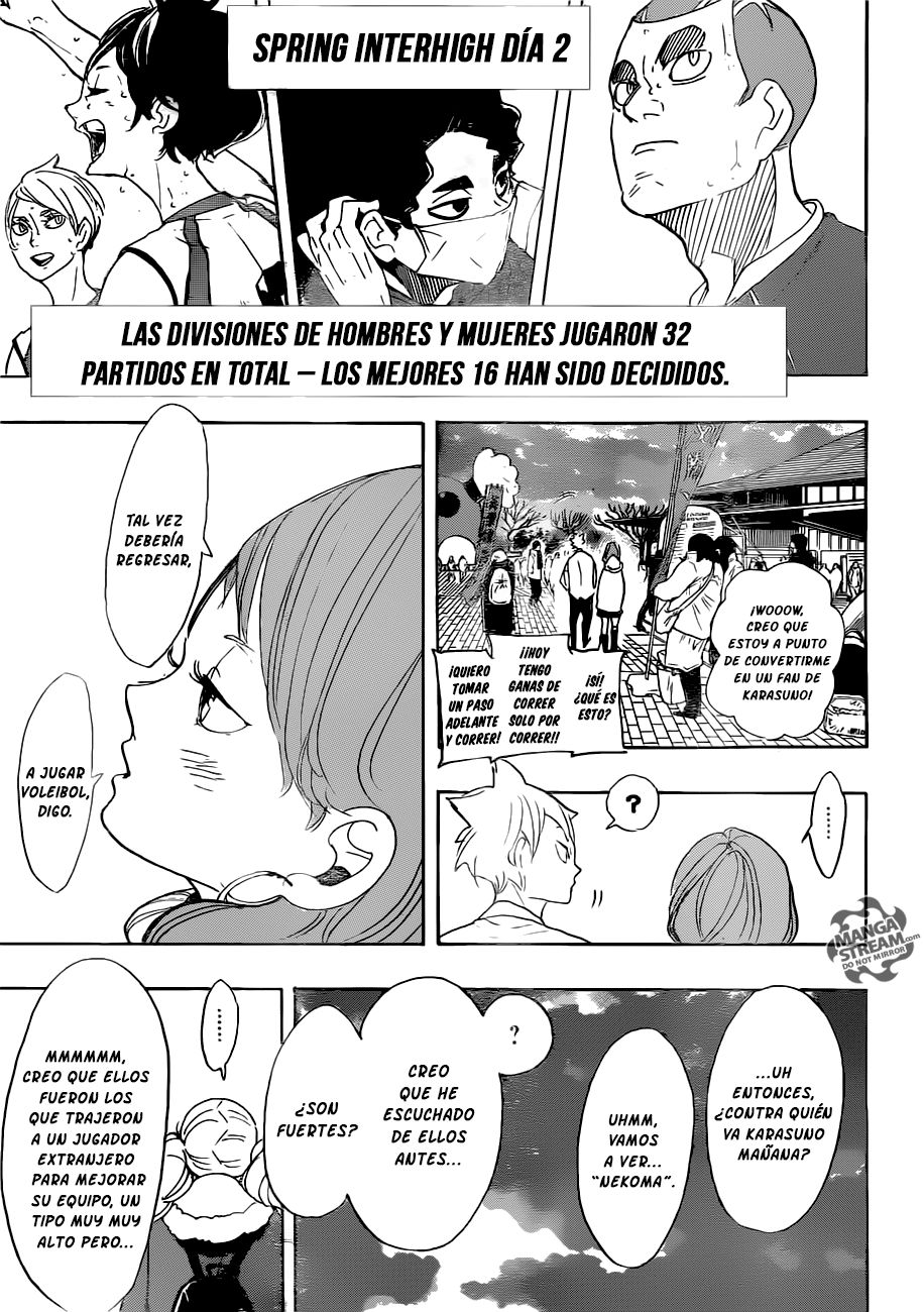 Read Haikyu!! Español Manga Online