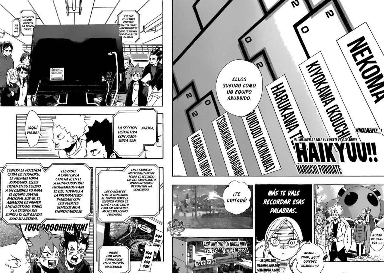Read Haikyu!! Español Manga Online