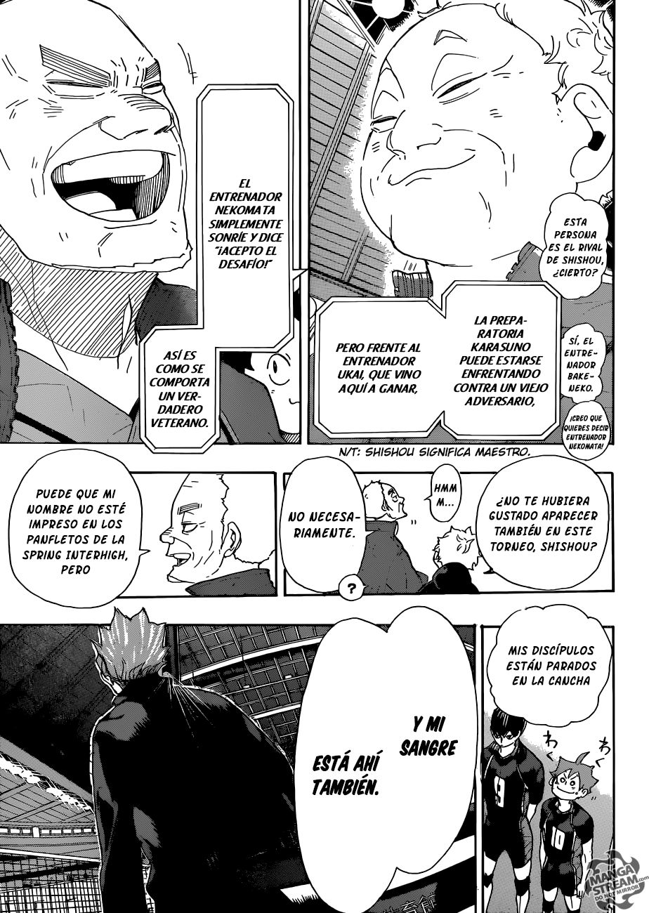 Read Haikyu!! Español Manga Online