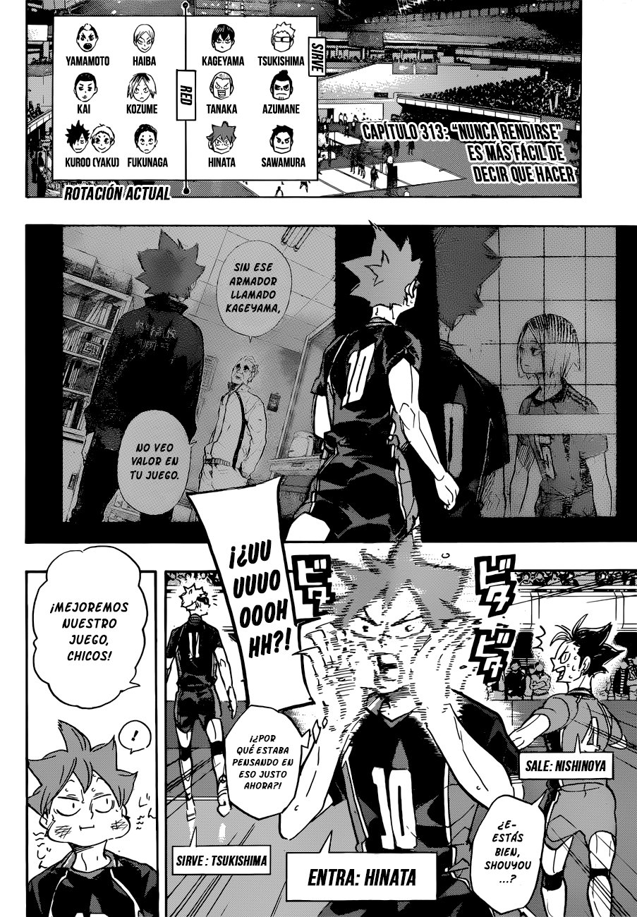 Read Haikyu!! Español Manga Online
