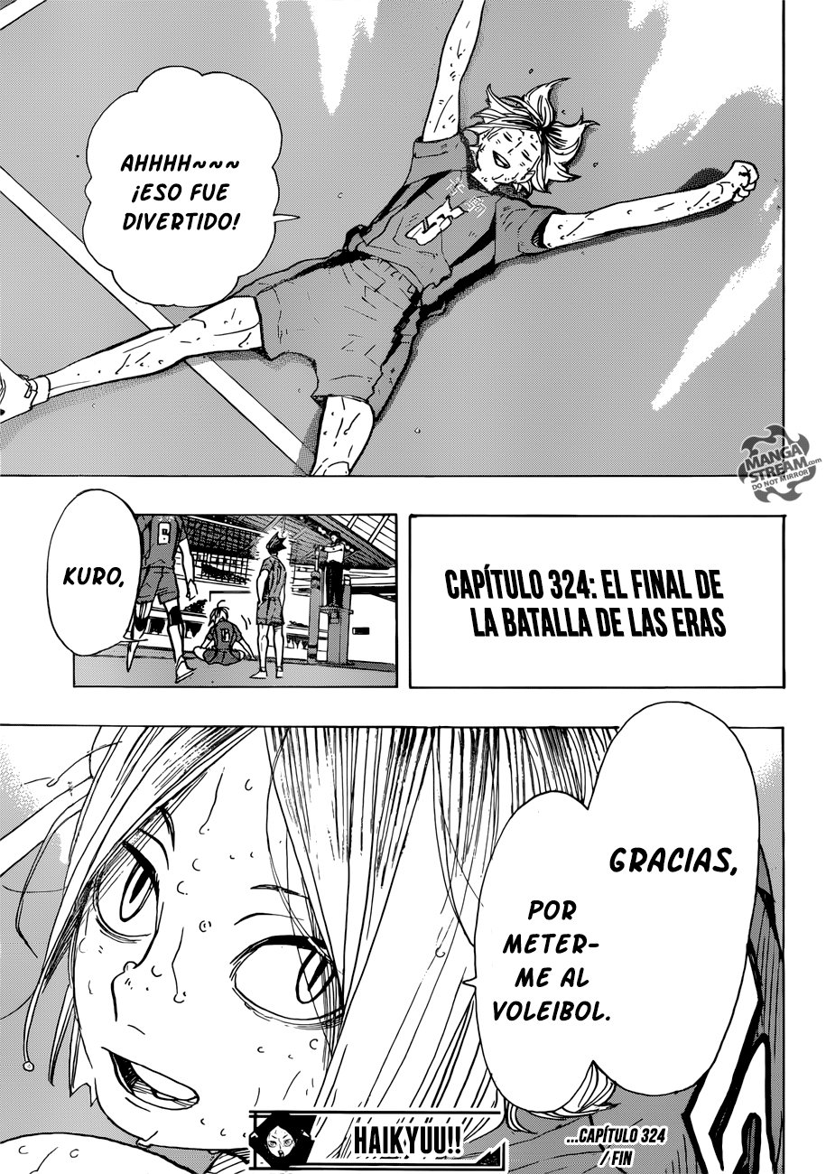 Read Haikyu!! Español Manga Online