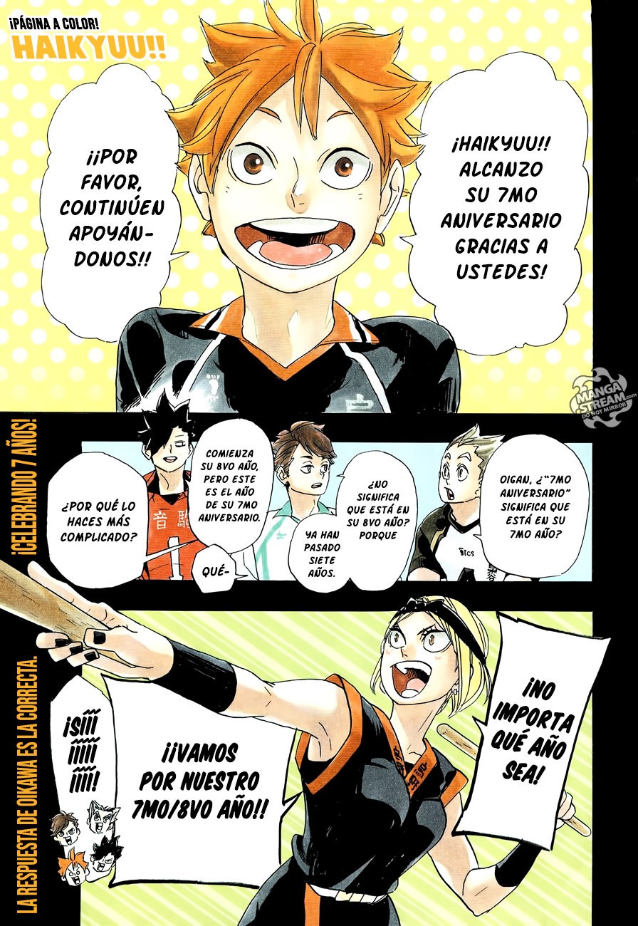 Read Haikyu!! Español Manga Online