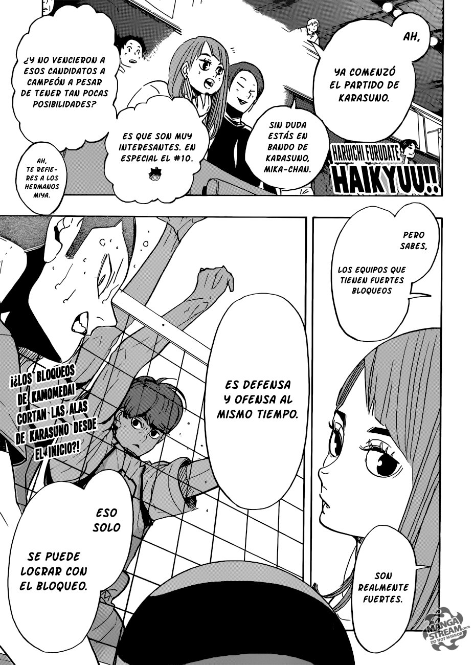 Read Haikyu!! Español Manga Online