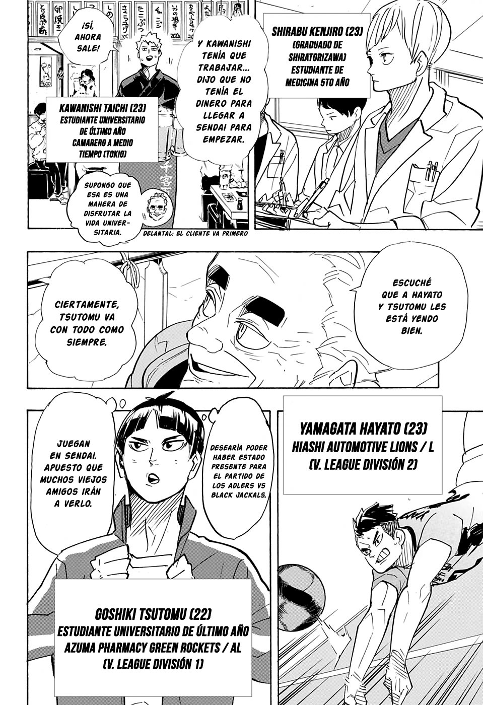 Read Haikyu!! Español Manga Online