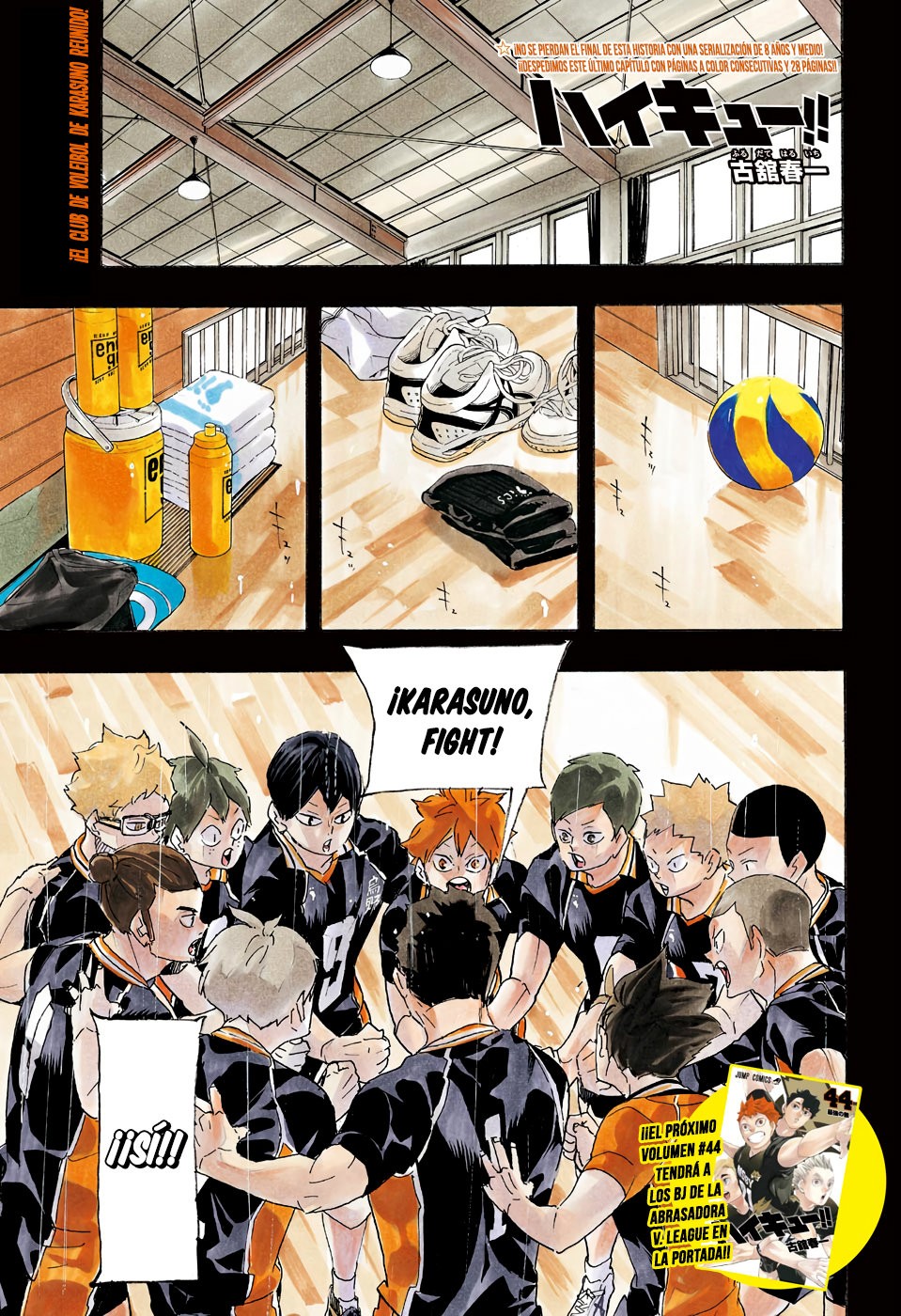 Read Haikyu!! Español Manga Online