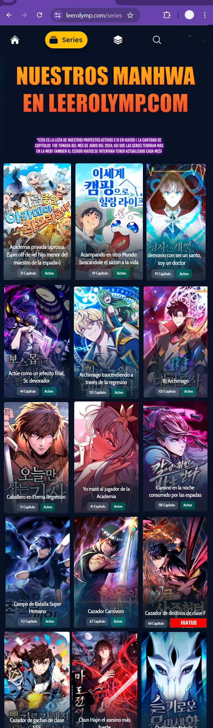 Read I'm the Max-Level Newbie Español Manga Online