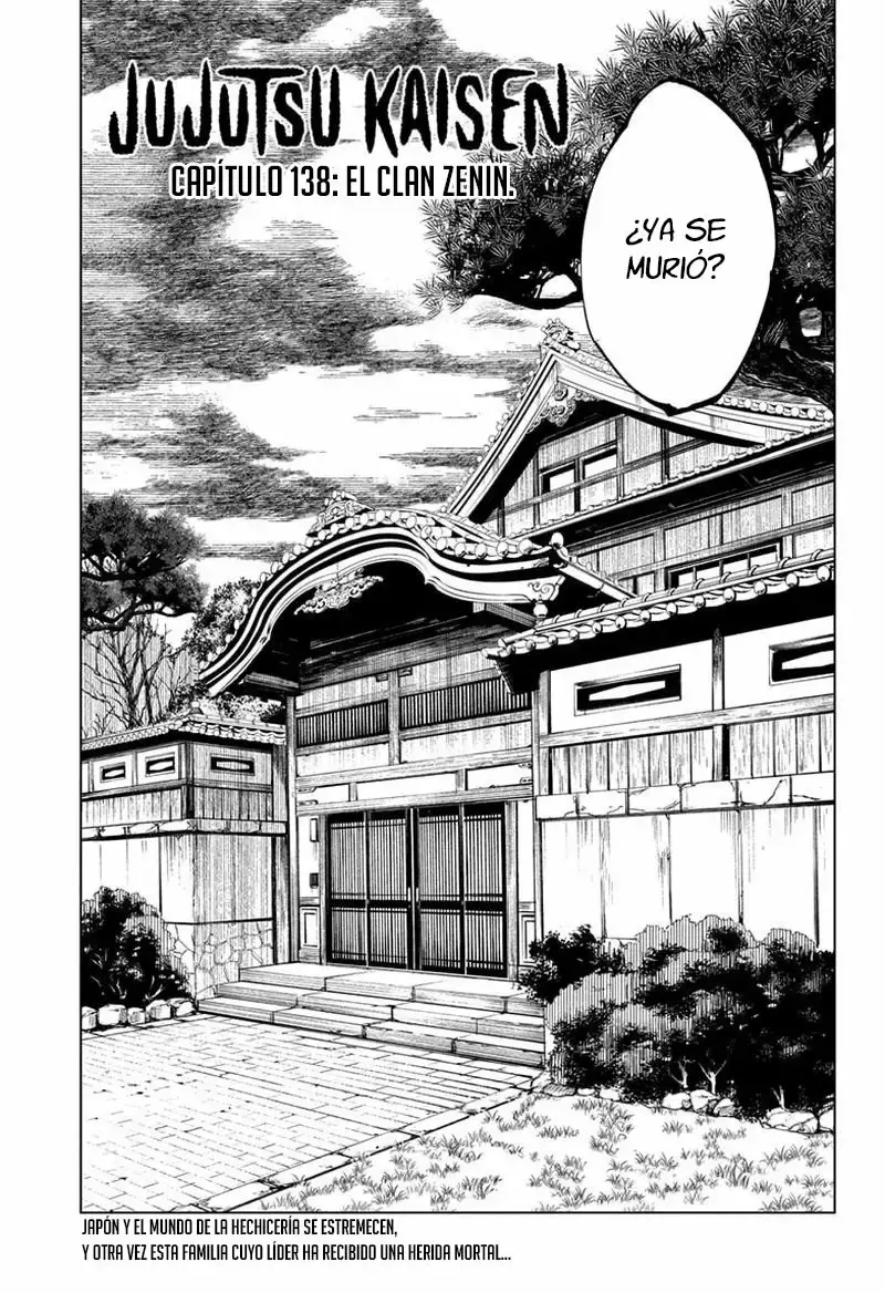 Read Jujutsu Kaisen Español Manga Online