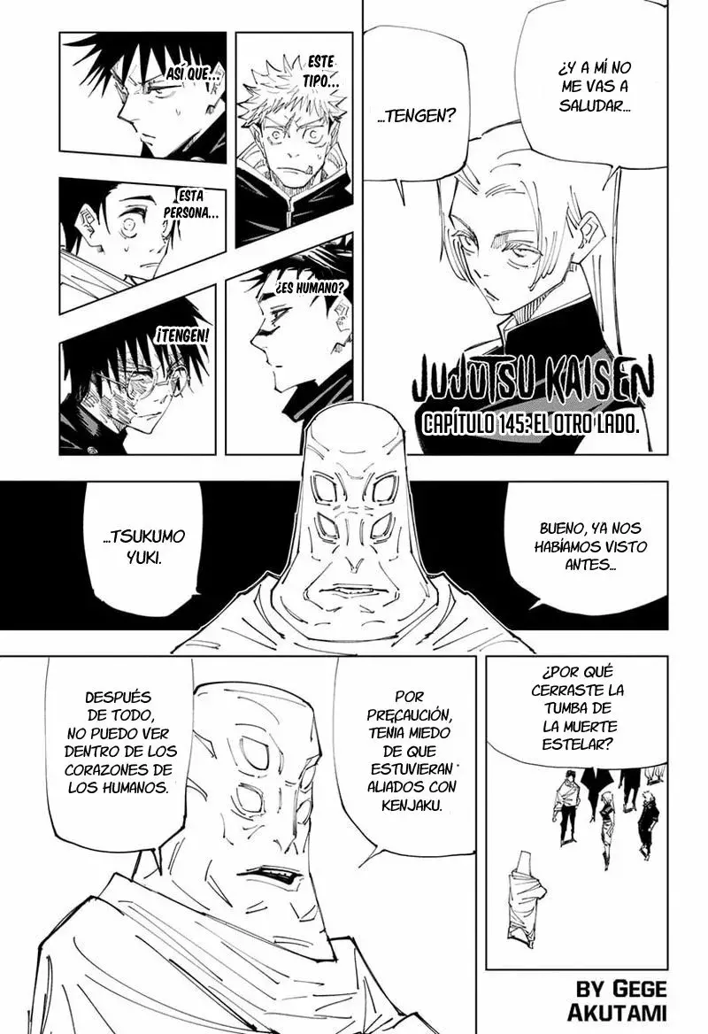 Read Jujutsu Kaisen Español Manga Online