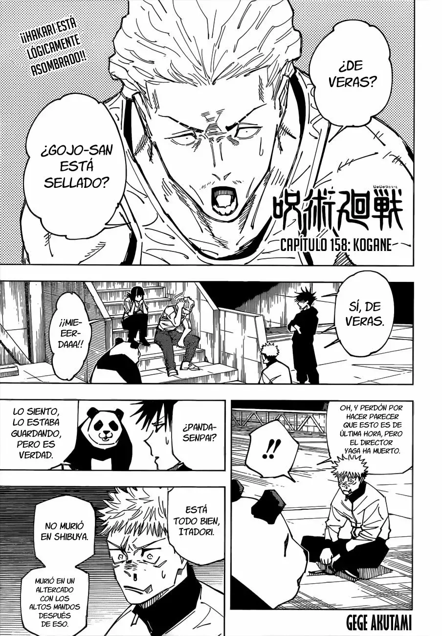 Read Jujutsu Kaisen Español Manga Online