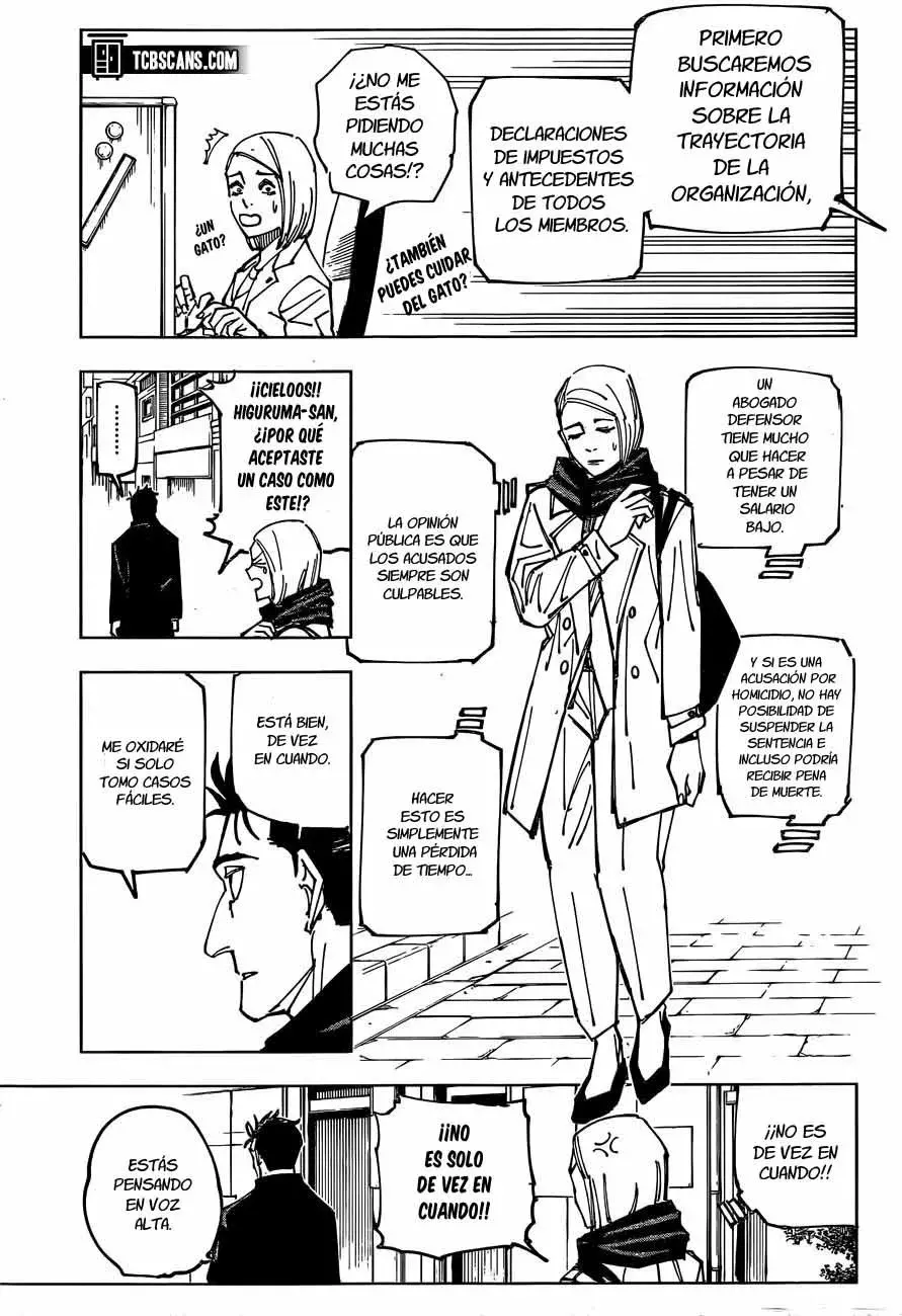 Read Jujutsu Kaisen Español Manga Online