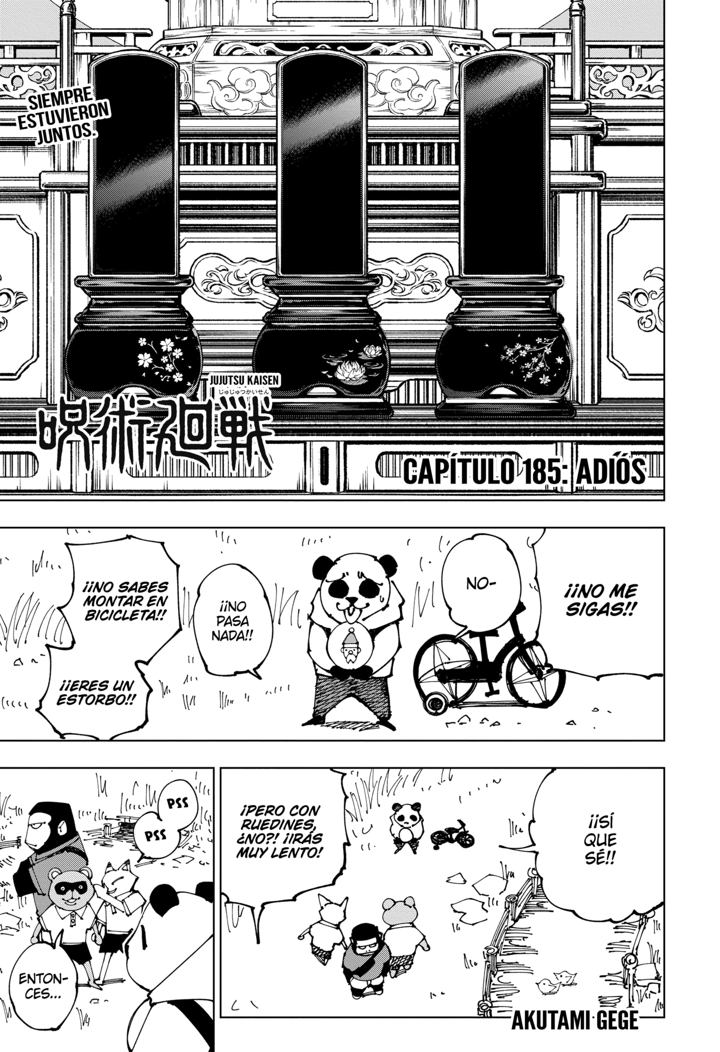 Read Jujutsu Kaisen Español Manga Online