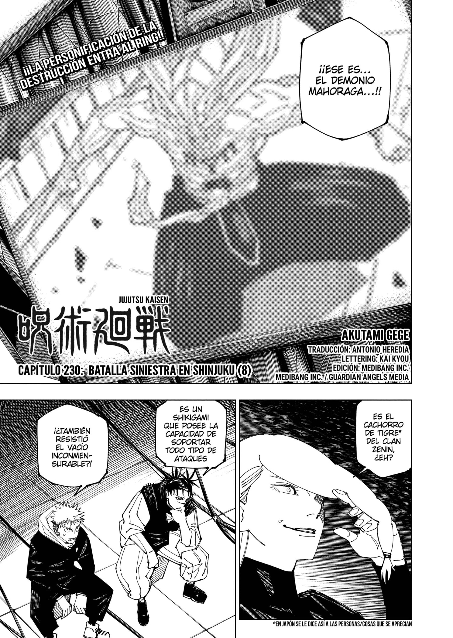 Read Jujutsu Kaisen Español Manga Online