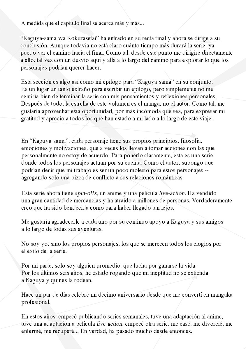 Read Kaguya-Sama Love is War Español Manga Online