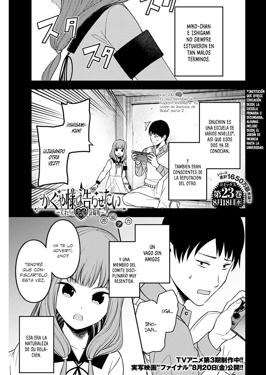 Read Kaguya-Sama Love is War Español Manga Online