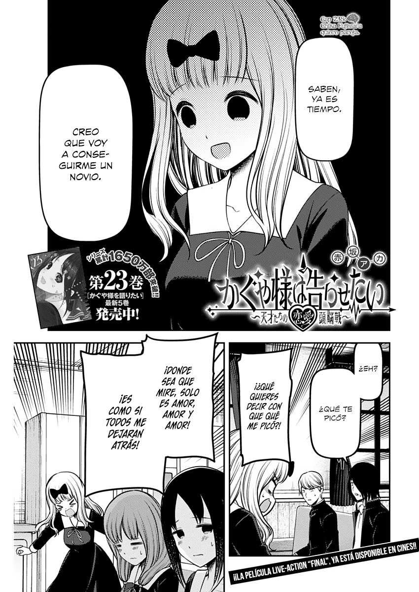 Read Kaguya-Sama Love is War Español Manga Online