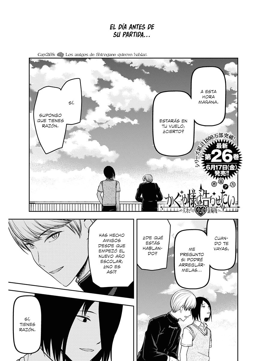 Read Kaguya-Sama Love is War Español Manga Online