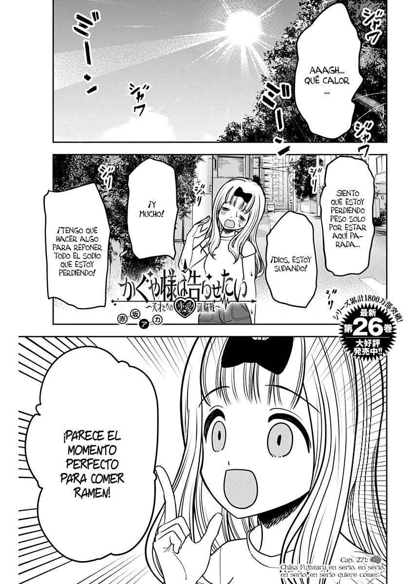 Read Kaguya-Sama Love is War Español Manga Online