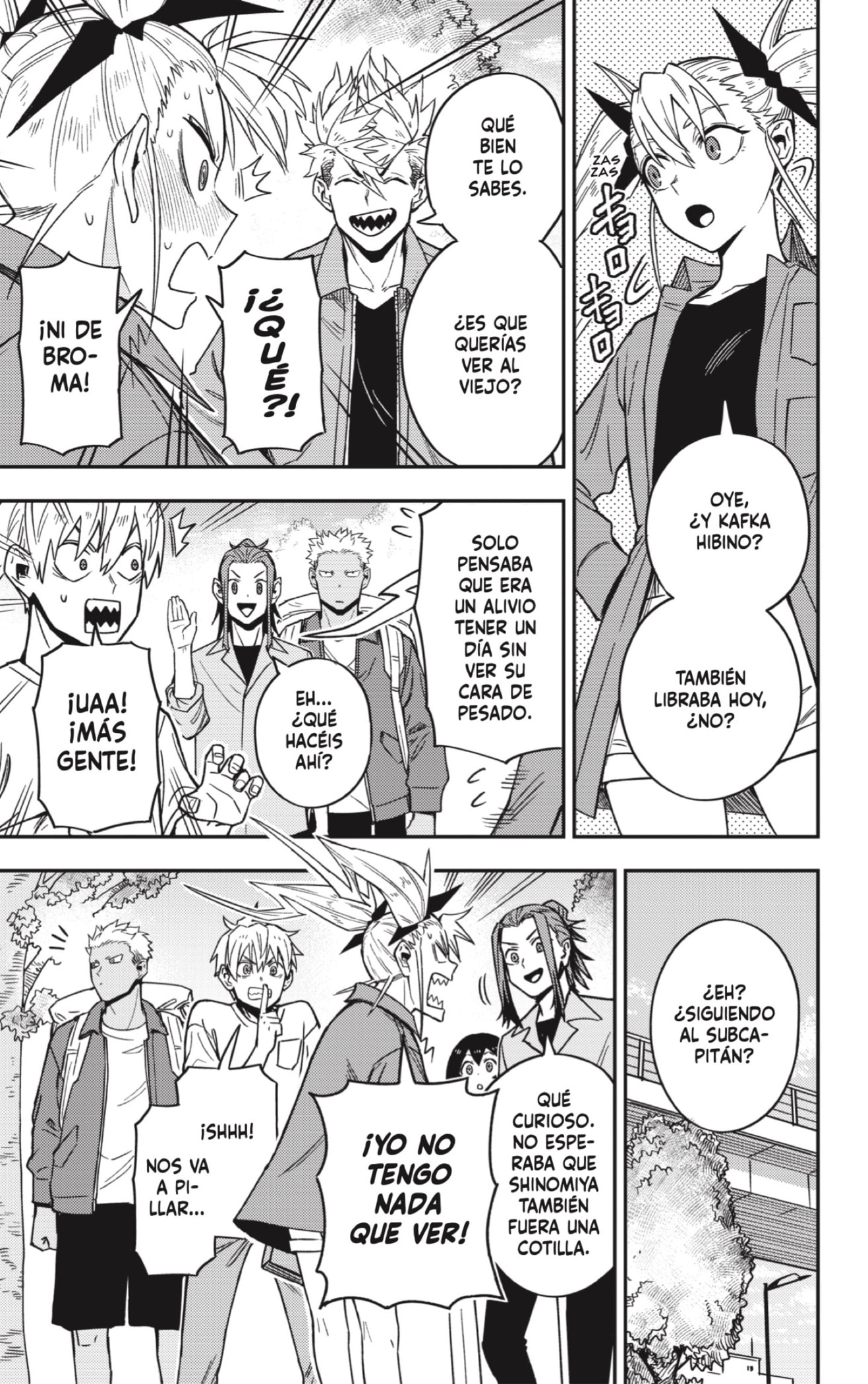 Read Kaiju No. 8 Español Manga Online